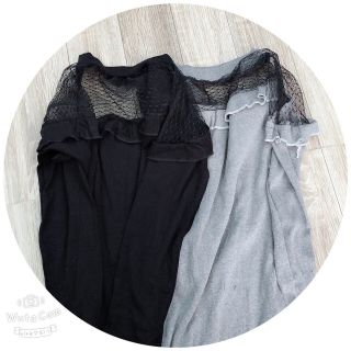 Đầm body tay dài phối lưới