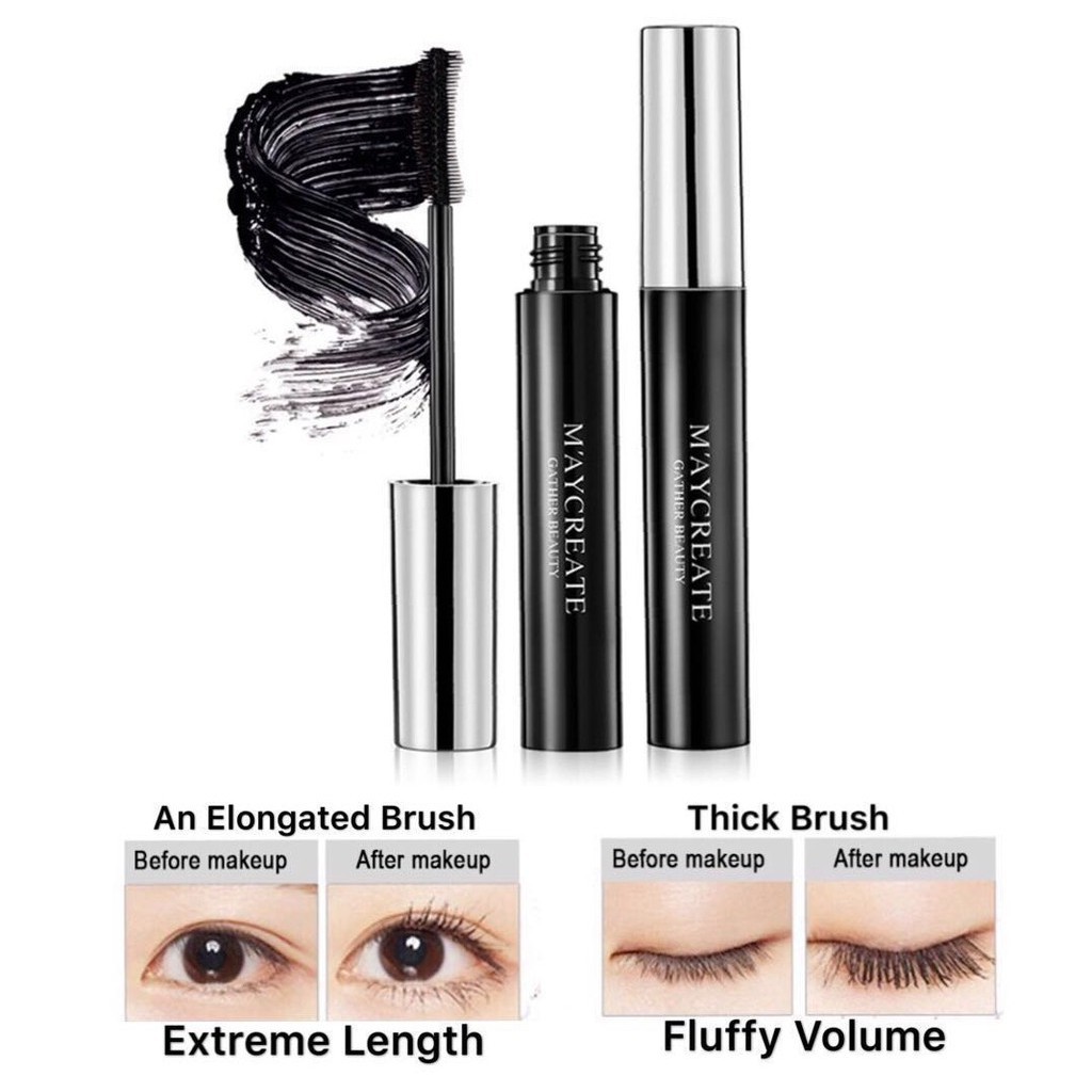 Mascara Maycreate không lem không trôi hàng nội địa Trung