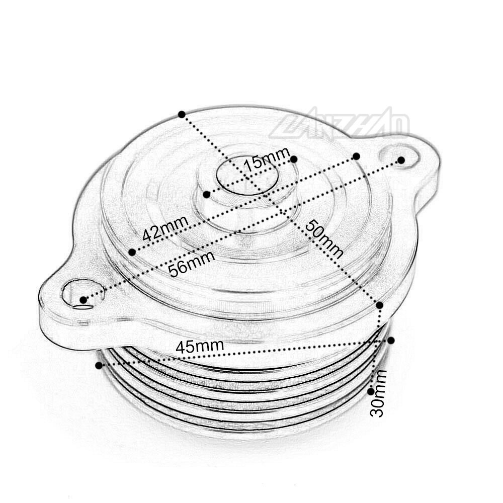 Vỏ Lọc Dầu Động Cơ Xe Máy Husqvarna Svartpilen Vitpilen 401 2018-2022