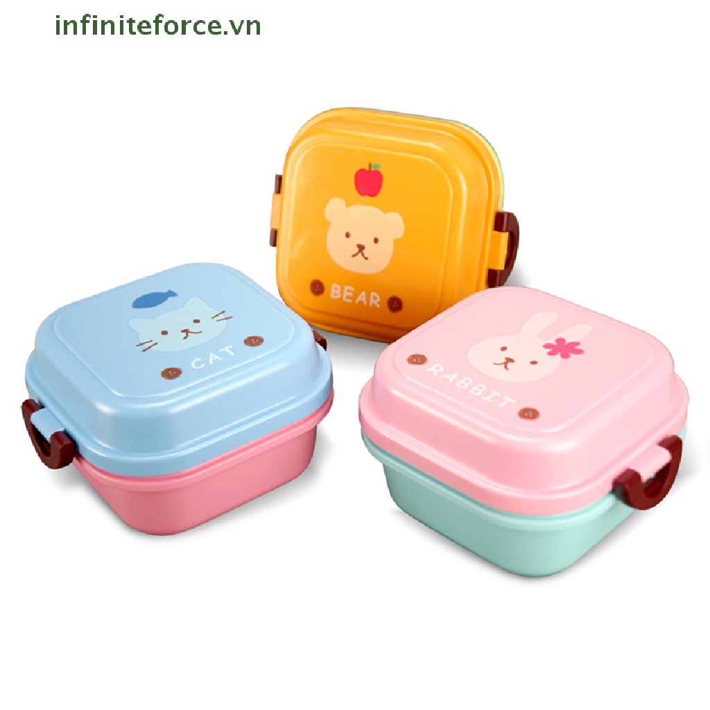 Hộp Đựng Cơm Trưa Nhiều Tầng Mang Đi Được Cho Trẻ Em