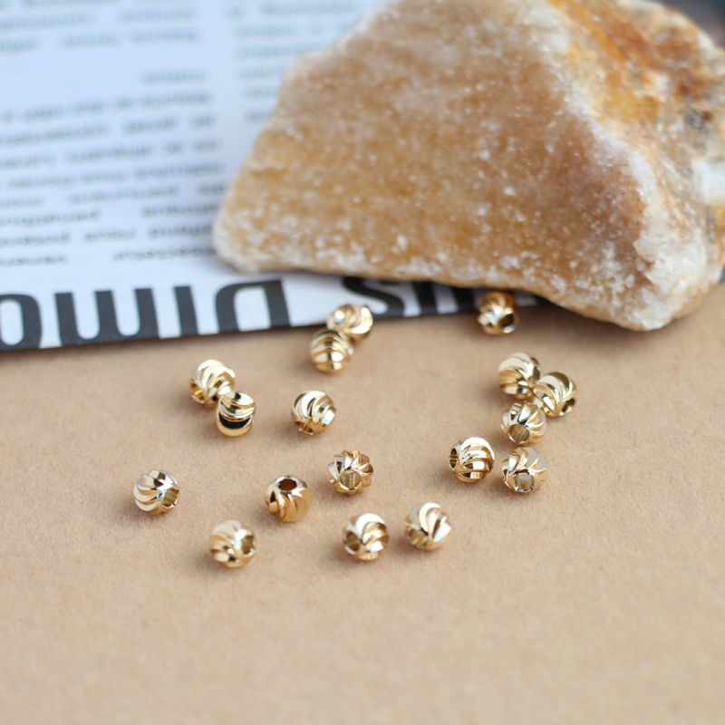 Bộ 10 HạT Đồ Trang SứC Mạ VàNg 14k HìNh MặT Trăng