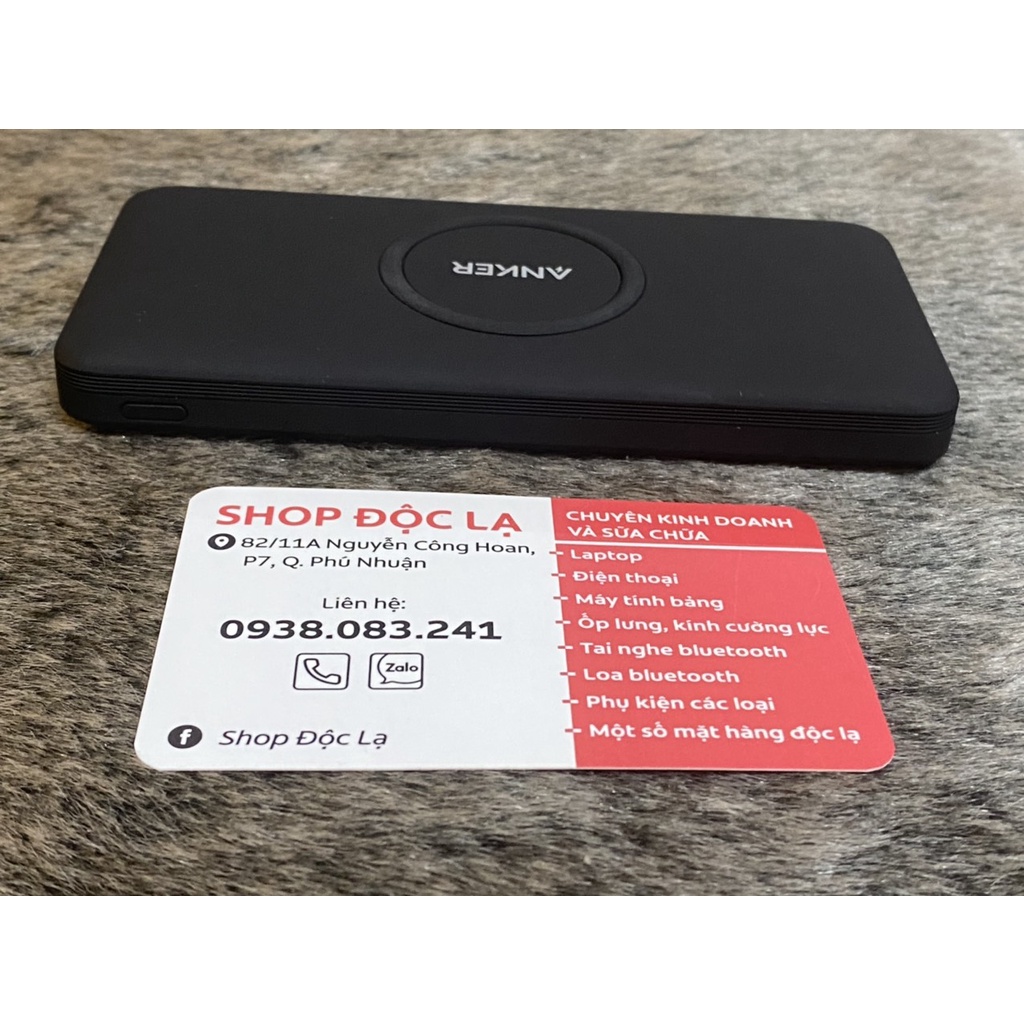 Pin Sạc Dự Phòng Không Dây Anker Wireless PowerCore 10000 mAh - A1615