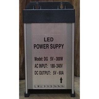 Nguồn led tổ ong 5V - 60A 300W ngoài trời - CHẤT LƯỢNG CAO - BH 06 tháng
