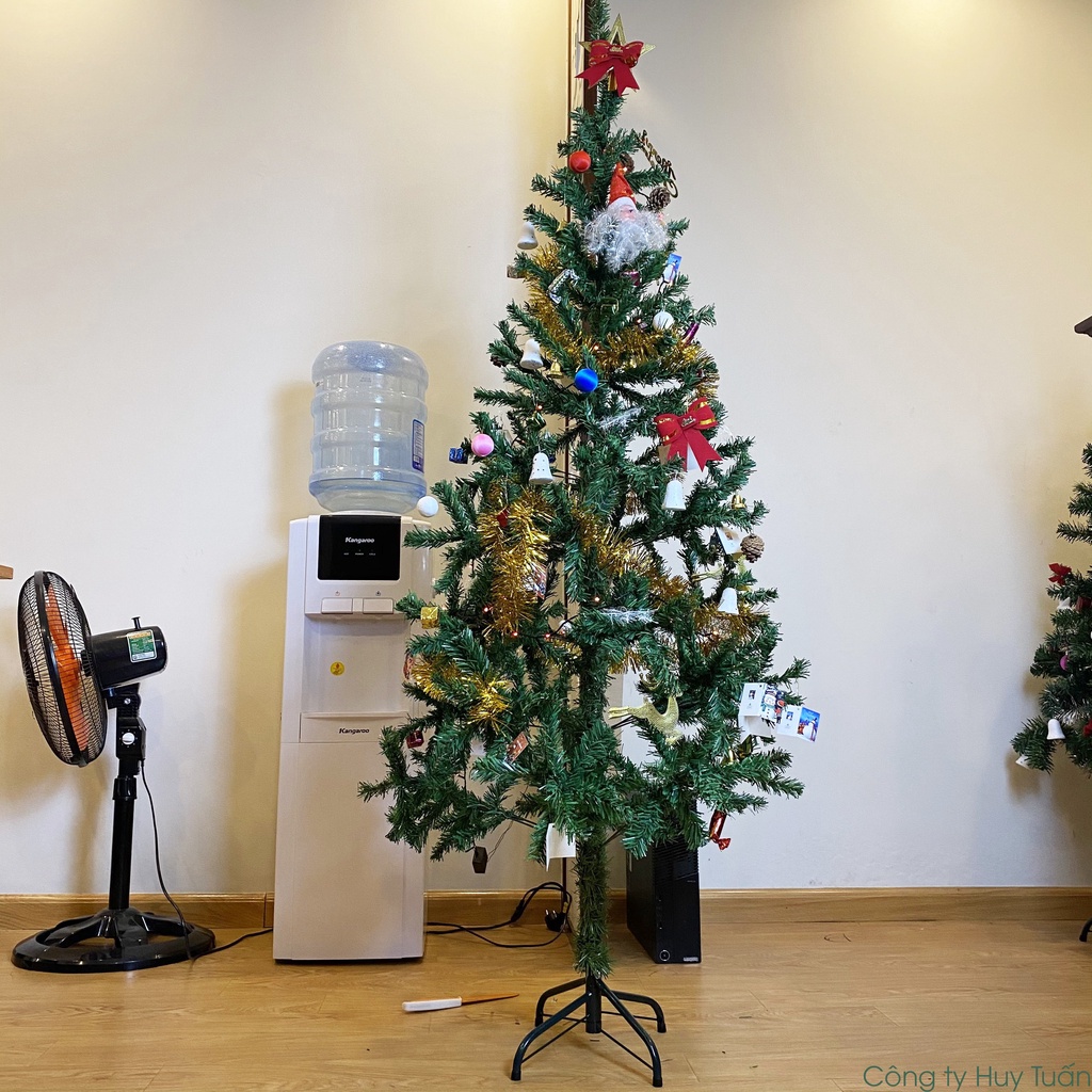 [VIDEO THẬT] Cây thông noel cao 1.5/1.8 mét kèm phụ kiện trang trí giáng sinh