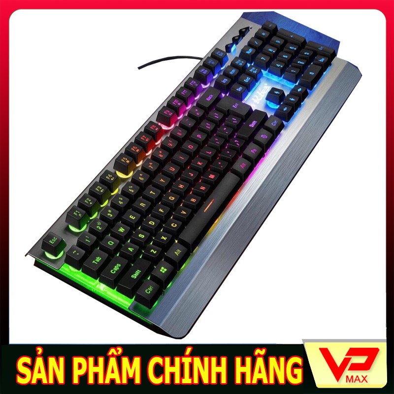 Bàn phím giả cơ HP K300 RK 911M chơi game cực đã led RGB