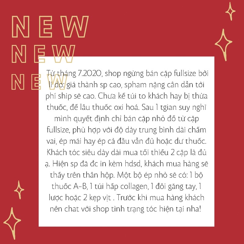 Thuốc Ép Tóc, Duỗi Tóc Tại Nhà Dùng Một Lần Mùi Hương Dịu Nhẹ