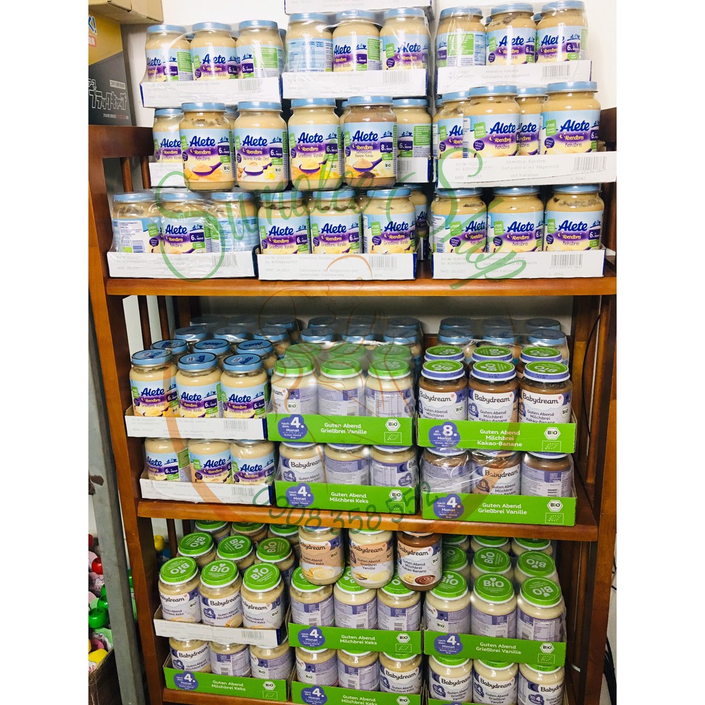 HŨ ĂN DẶM HỮU CƠ ALETE DINH DƯỠNG CHO BÉ 190GR - DATE 2.2024