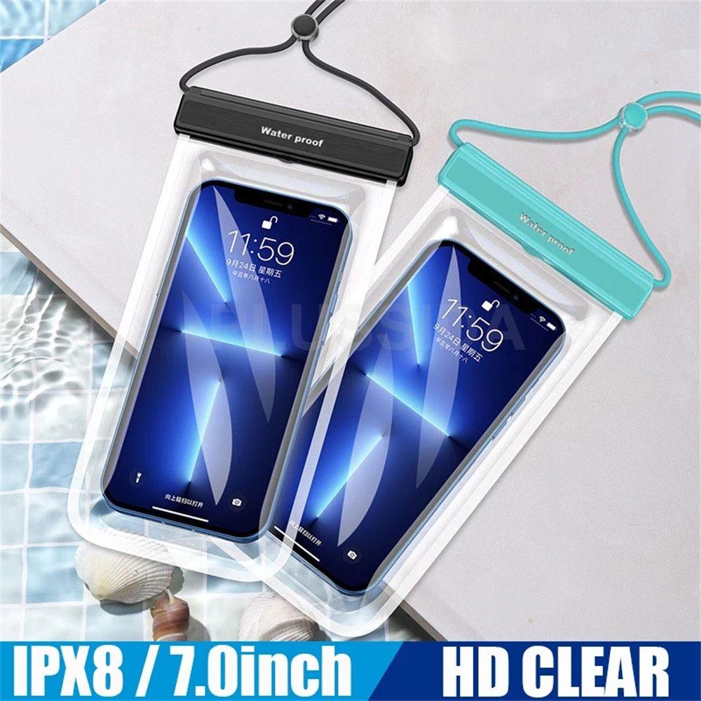 Ốp Điện Thoại Bảo Vệ Chống Nước Dưới Nước Cho Điện Thoại 7.0 Inch