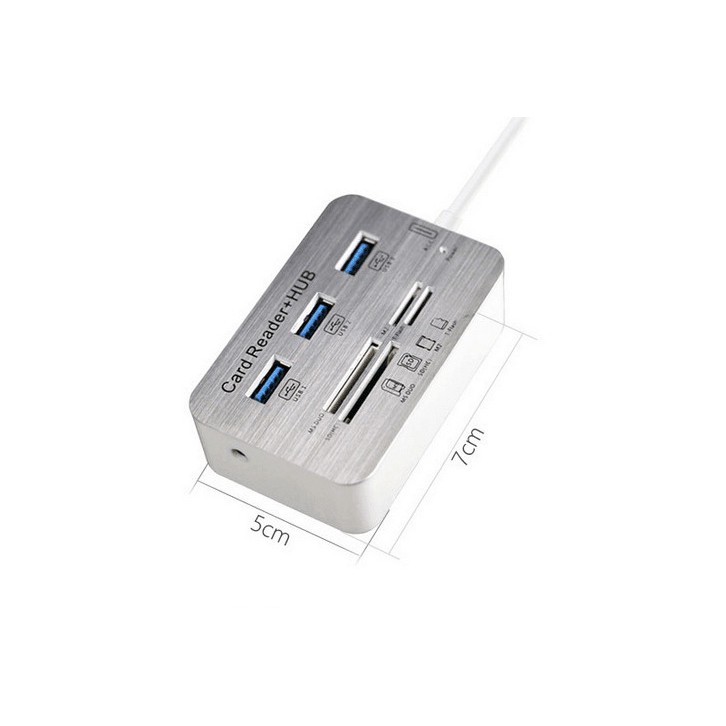 [Mã ELFLASH1 hoàn 10K xu đơn 20K] giá cực rẻ Đầu Đọc Thẻ Nhớ Sd / Tf / Cf / Xd / Ms Có Cổng Usb 2.0 | BigBuy360 - bigbuy360.vn