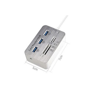 Đầu Đọc Thẻ Nhớ Sd / Tf / Cf / Xd / Ms Có Cổng Usb 3.0