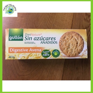 Bánh Quy Gulon ăn kiêng không đường yến mạch, hộp 410g