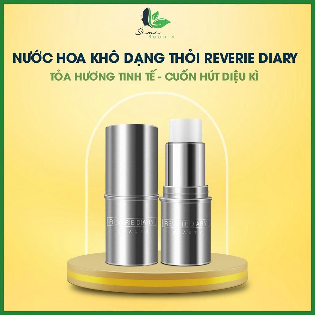 Nước hoa khô dạng thỏi Reverie Diary thiết kế nhỏ gọn tiện lợi bỏ túi dành cho phụ nữ