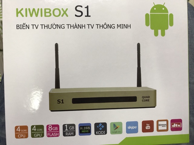 [Freeship toàn quốc từ 50k] Tivi box kiwwi S1 tặng chuột không dây forter