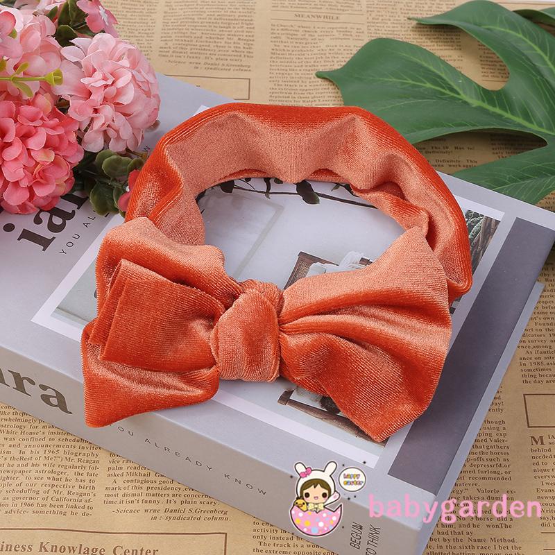 Băng đô nơ co giãn xinh xắn dành cho bé gái