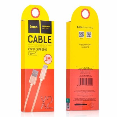 Cáp HOCO X2 Type-C - 1M dây dù