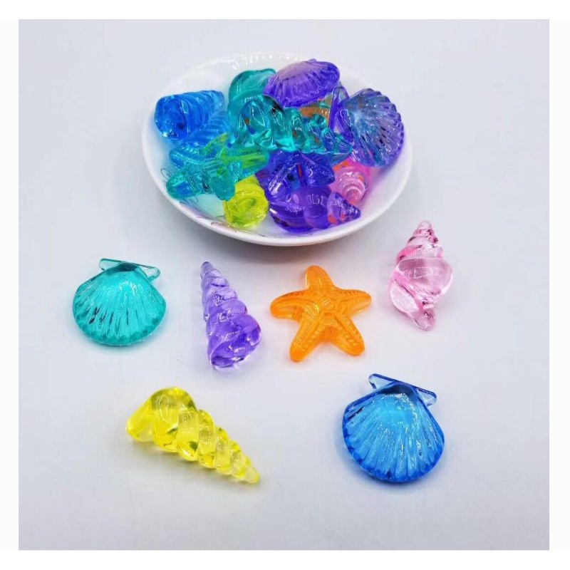 Đồ chơi pha lê kim cương nhựa acrylic trong suốt phụ kiện bàn ánh sáng đồ chơi rèn luyện kỹ năng