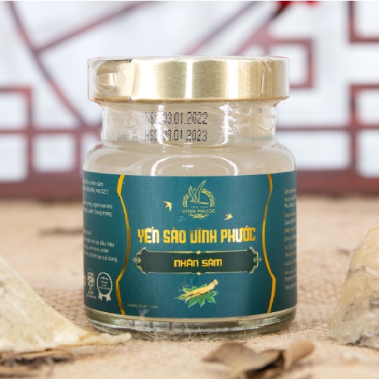 Yến Sào Nhân Sâm Vĩnh Phước 70ml