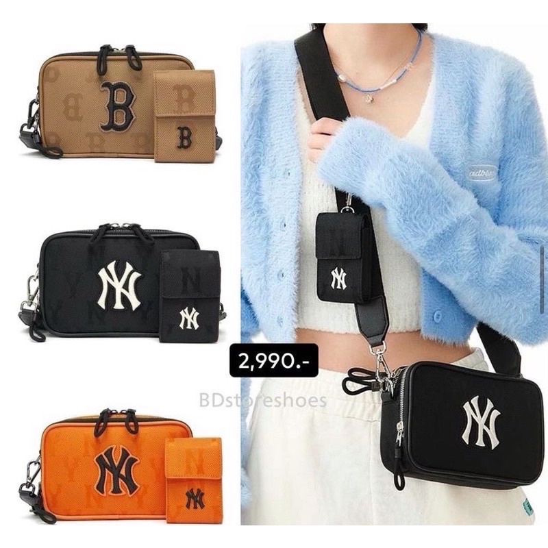 Túi đeo chéo, túi đeo vai chất Canvas, logo in chìm kèm túi mini