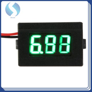 0.36inch LED Digital Voltmeter DC 4.5-30V Two Line Volt Meter