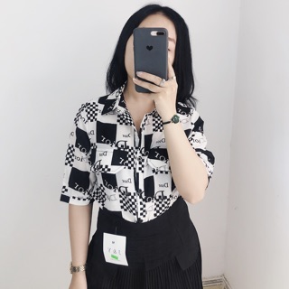 Sơ mi Dior hàng QC cao cấp