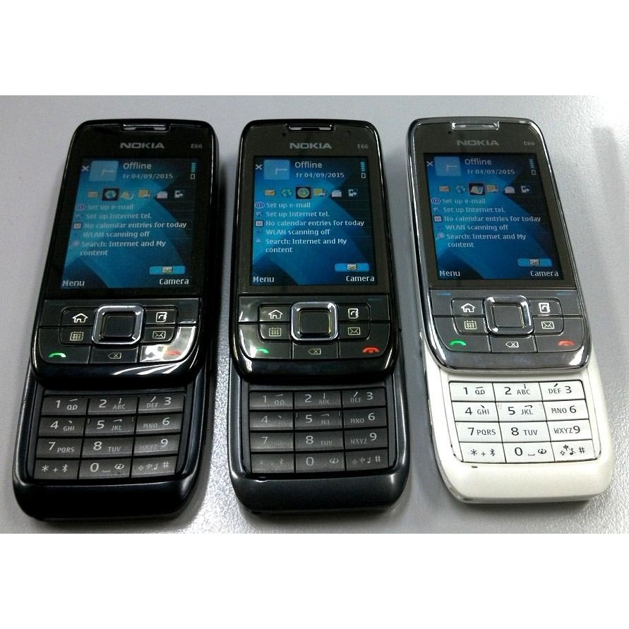 Điện thoại nắp trượt nokia E66 chính hãng giá rẻ-Bảo hành 1 năm