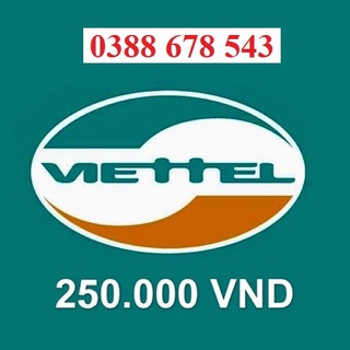 250K - Combo thẻ Viettel 50K và 200K