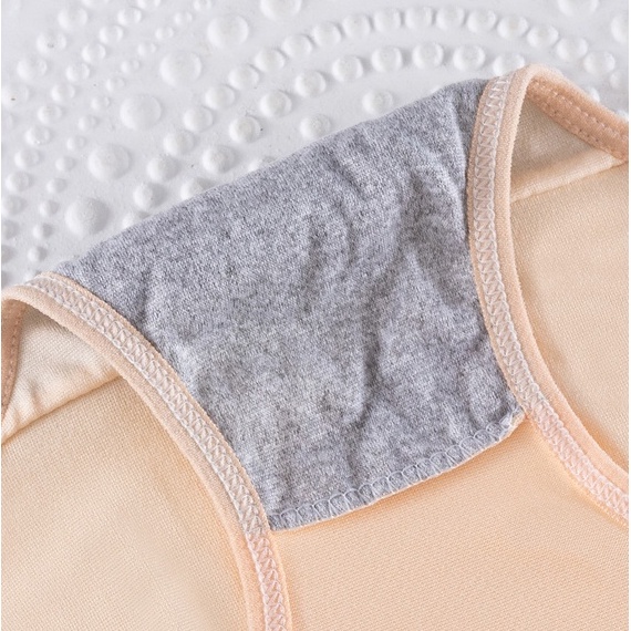 Quần Lót Nữ - Quần Lót Cotton Cạp Vừa Co Dãn 4 Chiều AMYBRA L003