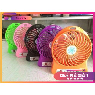 [RẺ NHẤT SHOPEE]QUẠT SẠC TÍCH ĐIỆN USB mini Fan