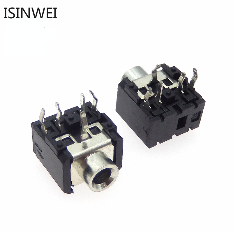 Set 100 Đầu Nối PJ-306 PJ-307 PJ-316 PJ-318 PJ-319 PJ-324 PJ-324M PJ-325 3.5mm Cao Cấp