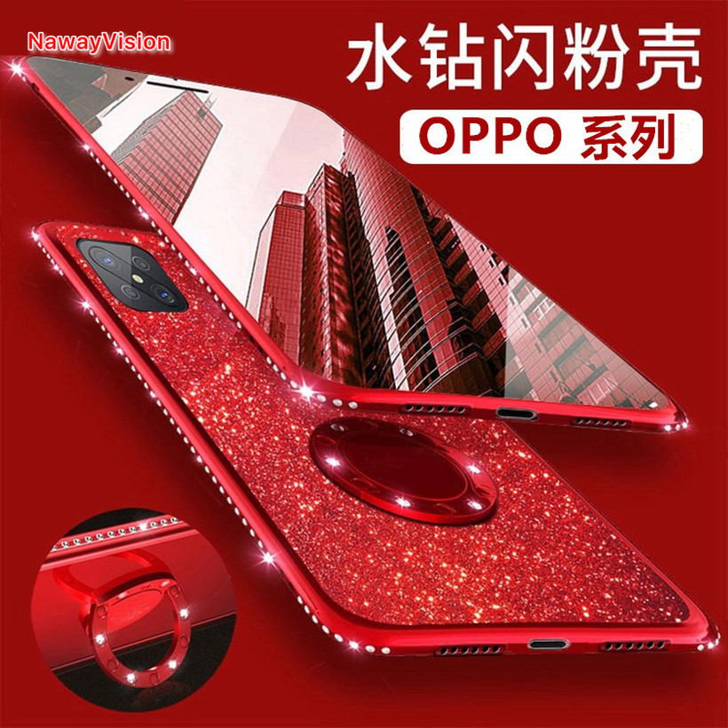 Ốp Điện Thoại Tpu Dẻo Kim Tuyến Lấp Lánh Cho Oppo Reno4 Reno3 Pro Reno2 Reno Z F ACE ACE2