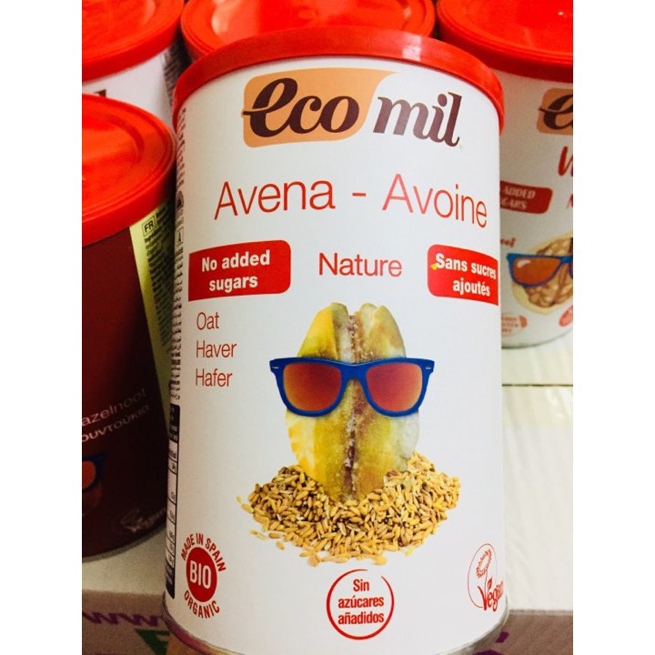 Sữa bột yến mạch hữu cơ Ecomil (400g)