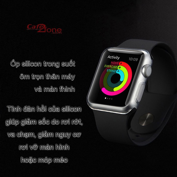 Ốp bảo vệ Apple Watch chống sốc toàn thân và màn hình