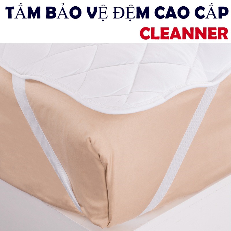 Tấm Lót Bảo Vệ Đệm (nệm) Loại 1 chống thấm nước bụi bẩn Cleanner [Thoáng mát hơn]