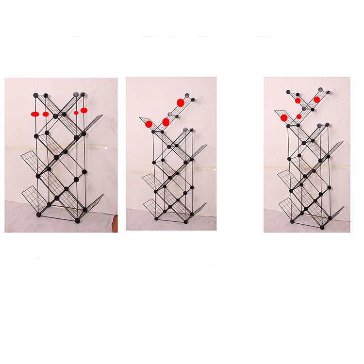 Kệ Sách Nhiều Tầng Trang Trí Phòng, Giá Sách Hàng Rào Thông Minh Decor Phòng, Giá Để Đồ