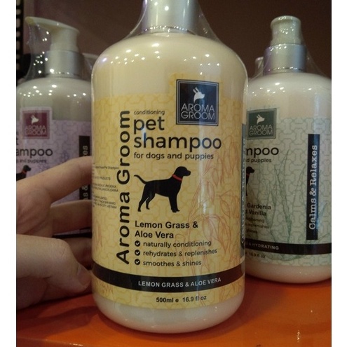 Sữa tắm cho chó mèo Aroma Groom nhiều mùi hương tại Nupet | Dầu tắm dưỡng lông cho thú cưng Aroma 3 mùi
