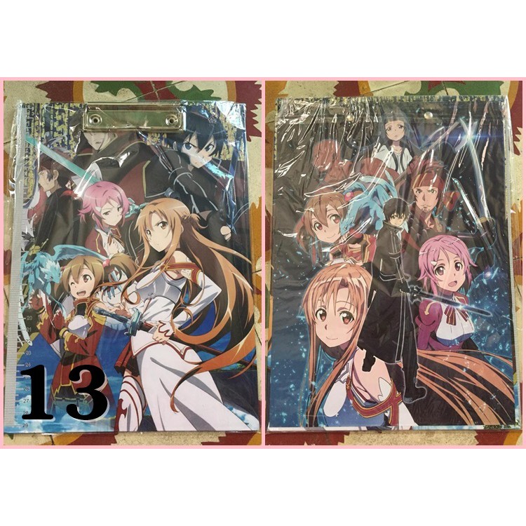 Kẹp tài liệu-bảng vẽ anime manga