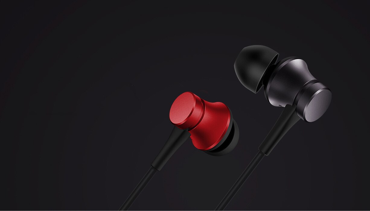 Tai Nghe Nhét Tai Xiaomi Chính Hãng Chốt Cắm 3.5mm Cho Điện Thoại Máy Tính Mp3 Mp4