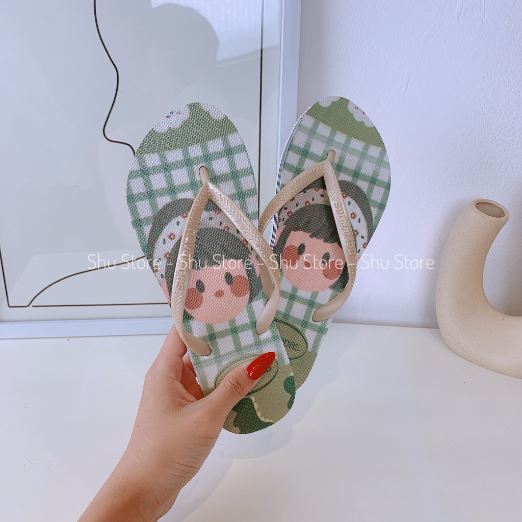 DÉP THỜI TRANG NỮ ĐI BIỂN ĐI TRONG NHÀ