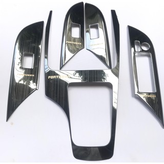 Ốp trang trí nội thất Fortuner 2017-2022 bản AT