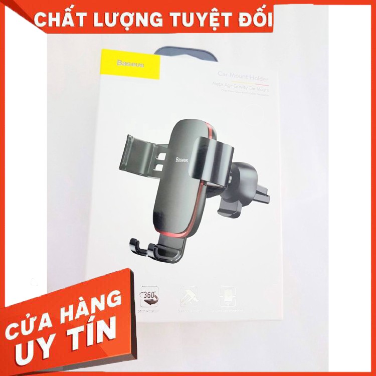 Kẹp Điện Thoại Trên Ô Tô Tự Động Cơ Học Giữ Chặt Thiết Bị Lắp Cửa Gió - Hãng Baseus