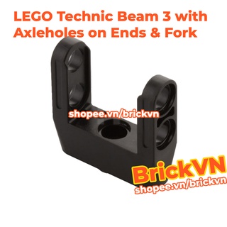 [1 Cái] LEGO Technic Đòn Khuỷu 2 Nhánh Nối Chốt và Trục, Màu Đen ID 6278412 49137