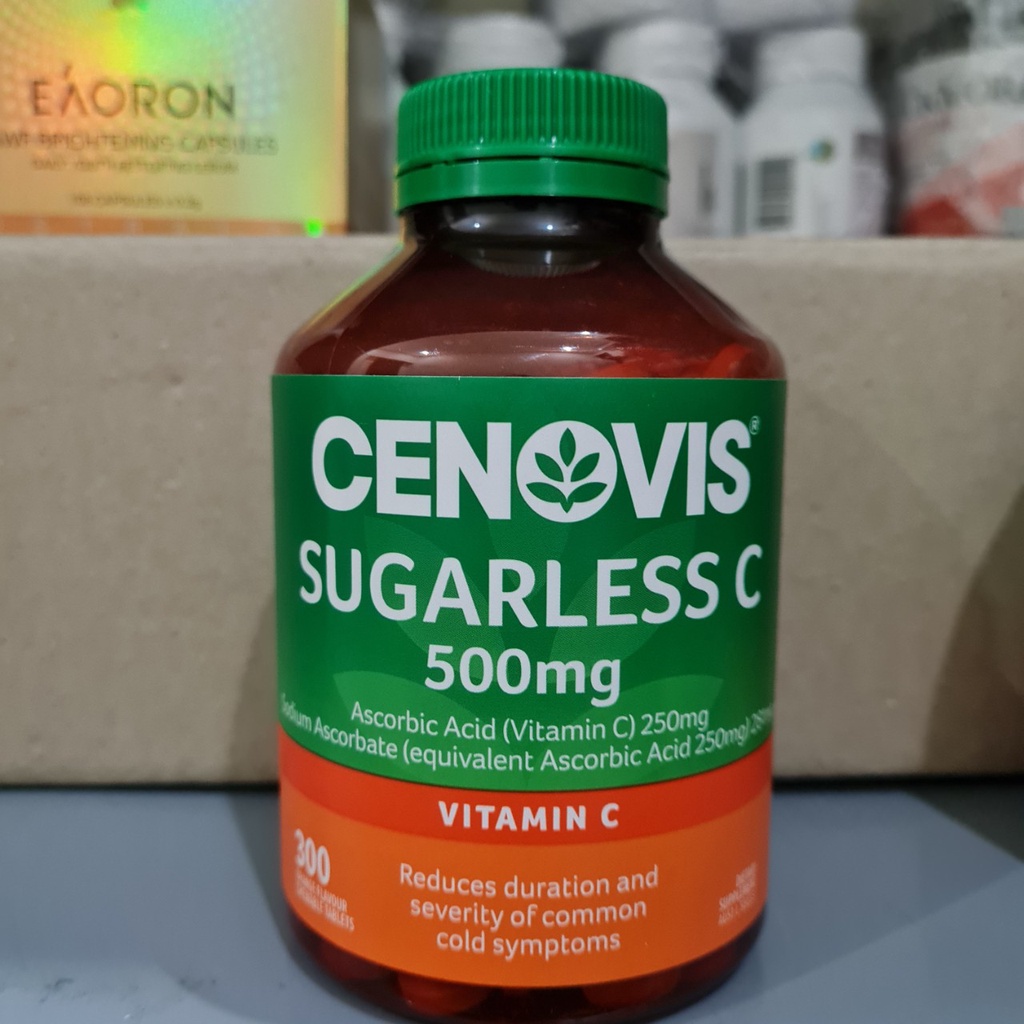 Viên Vitamin C cho người bị tiểu đường Cenovis - 300 viên