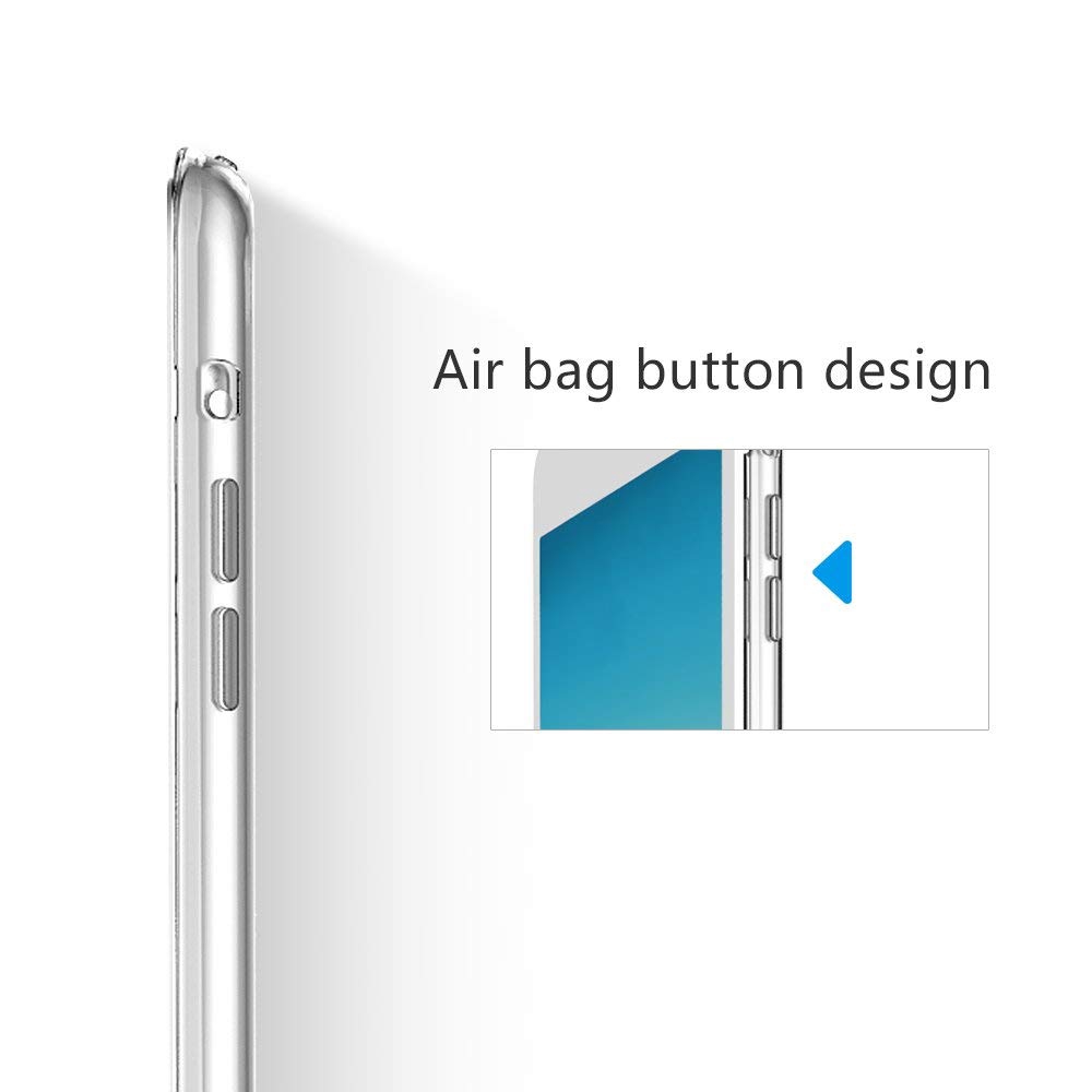 Ốp bảo vệ bằng silicon trong suốt cho iPad Mini 1/2/3/4 Air1 Air 2 iPad 2017/2018 10.5 inch | BigBuy360 - bigbuy360.vn