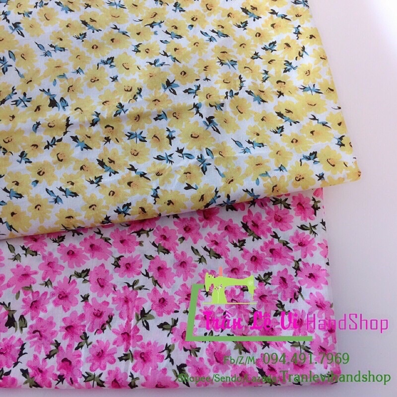 V127🌈 VẢI TWILL HOẠ TIẾT NHẬT BẢN MAY ĐỒ CHO TRẺ EM, DOLL, OBITSU, DIY, DECOR, HANDMADE, QUILTING, SCRUNCHIES....