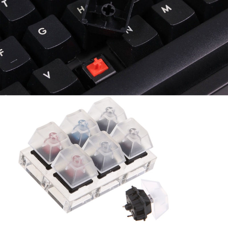 Bộ 6 Nút Bấm Thay Thế Cho Bàn Phím Cơ Cherry MX / Switch