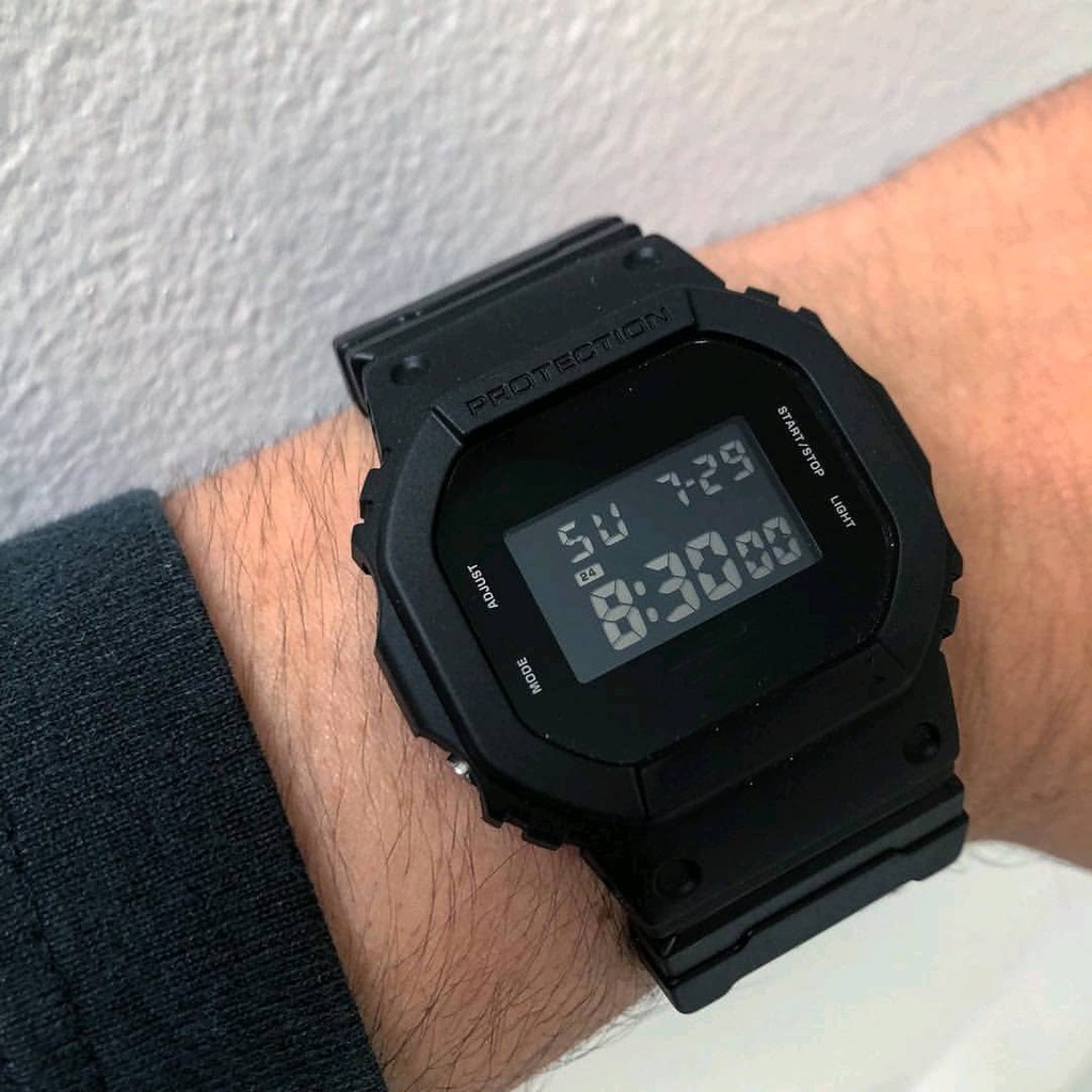 Đồng Hồ Điện Tử GS Dw 560 Vuông Cho Nam Và Nữ, Chống Nước, Chịu Va Đập Siêu Bền Cá Tính