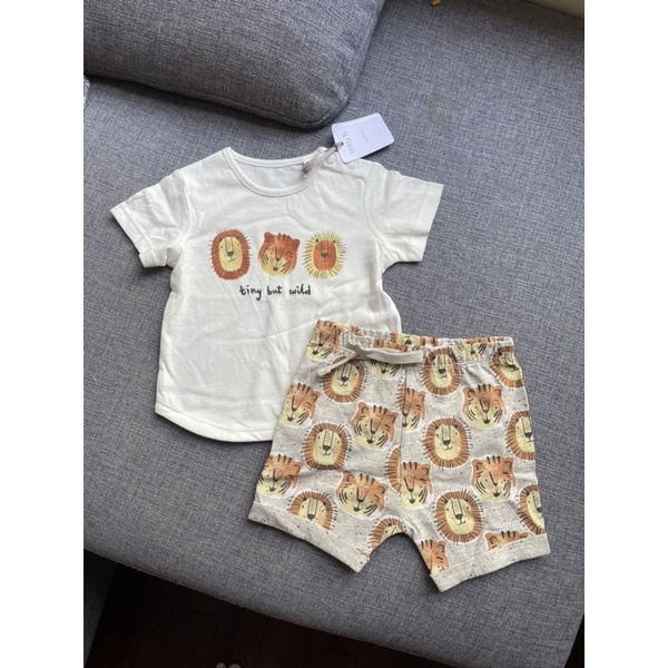 Set sư tử bé trai Tu Clothings size 6-9m đến 18-24m