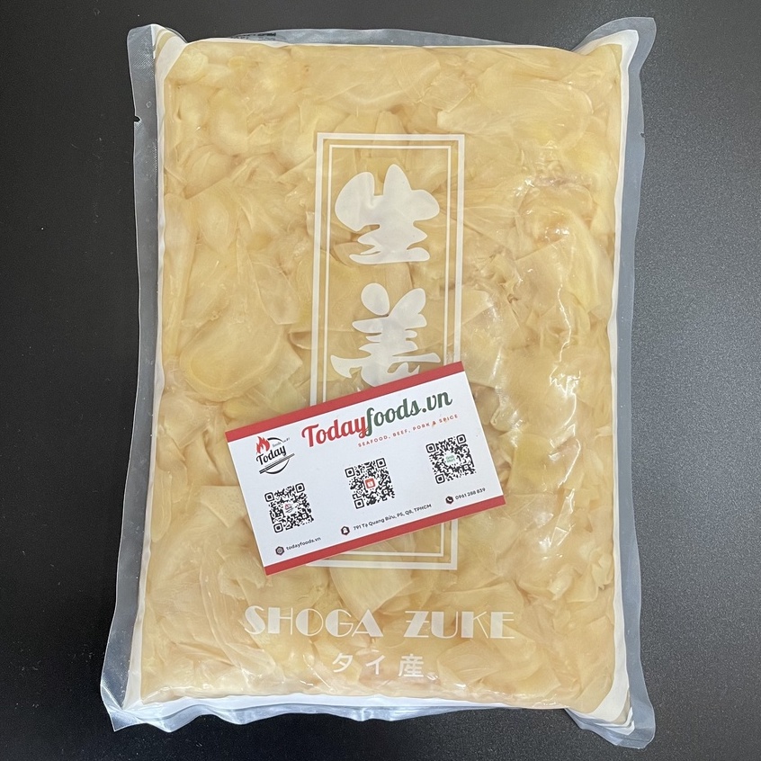 Gừng Hồng Cao Cấp ăn kèm Sushi &amp; Sashimi 1.5KG