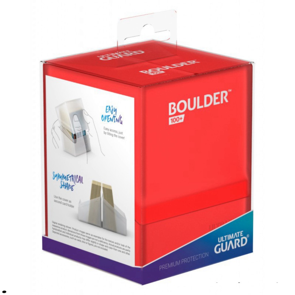 Hộp đựng bài đá quý BOULDER™ DECK CASE 100+ của hãng Ultimate Guard - Dành cho thẻ bài p0kem0n TCG và Yugioh
