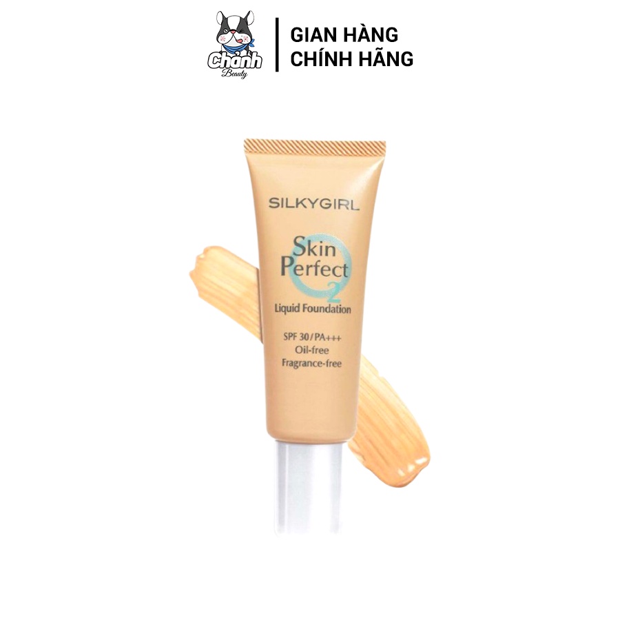 Kem nền lỏng Silkygirl Skin Perfect Liquid Foundation SPF 30/PA+++